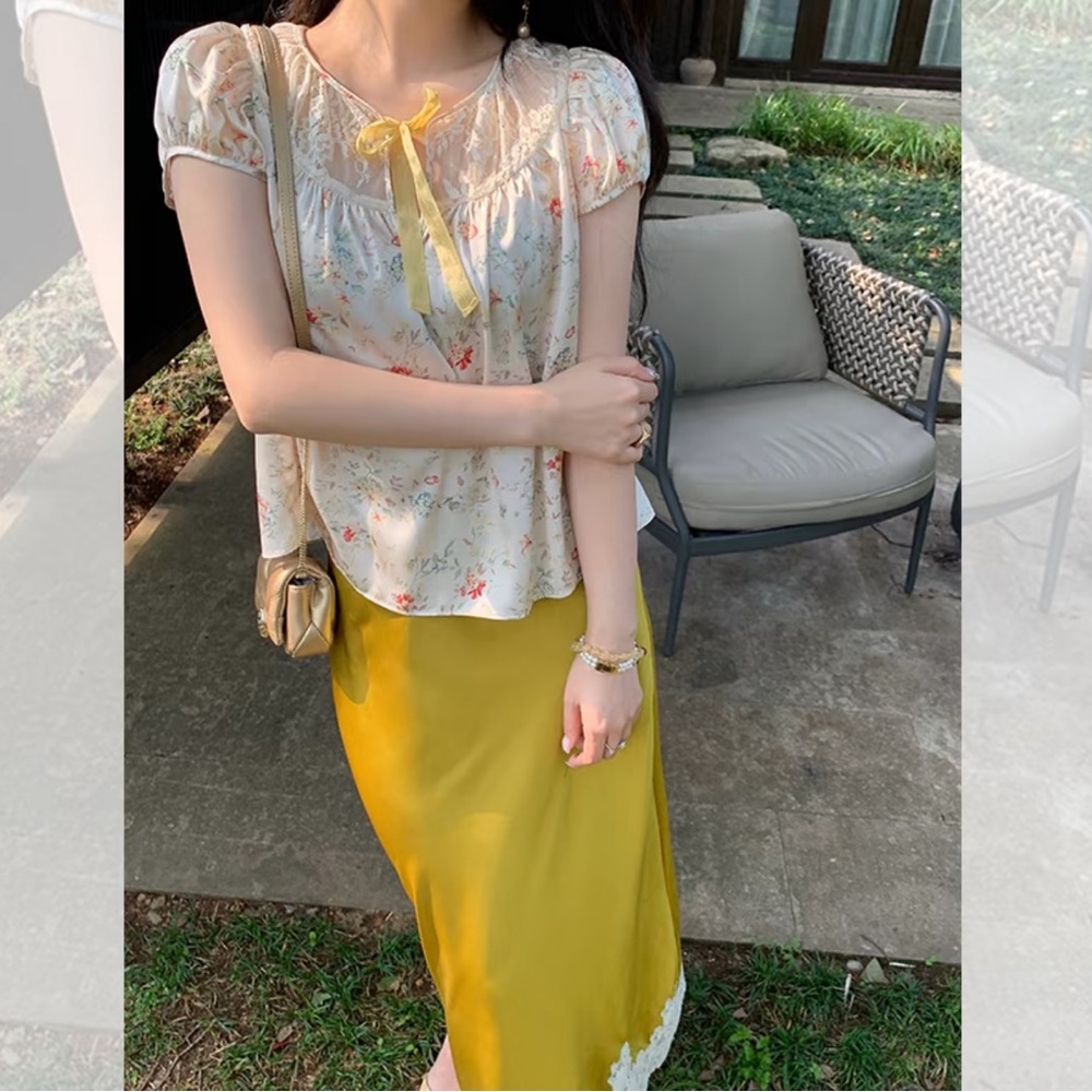 Doen Camri Floral Silk Top - Picture 4 of 9